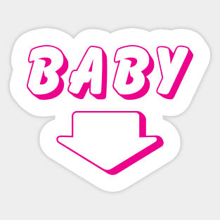 Baby (on board) – Mother to be Sticker